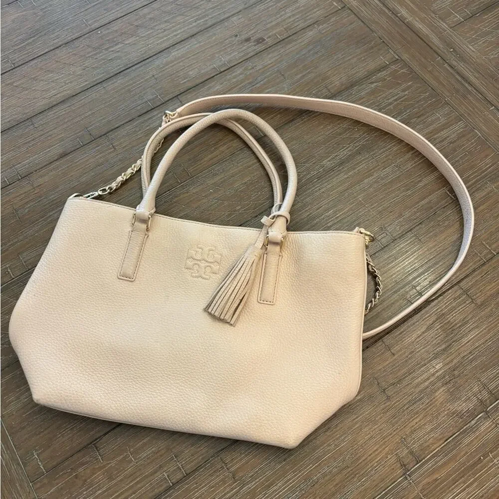 Tory Burch Blush Leather Thea Small Purse